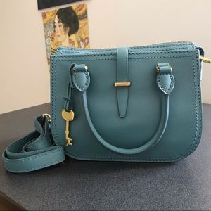 NWOT Fossil Ryder Mini Satchel